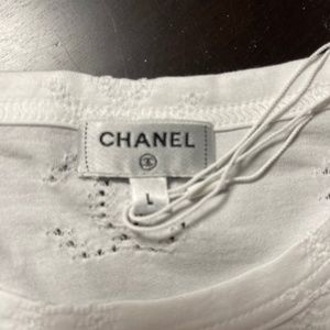 Chanel large white Shirt
